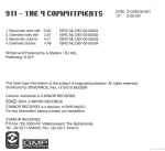 911 - The 4 Commitments
